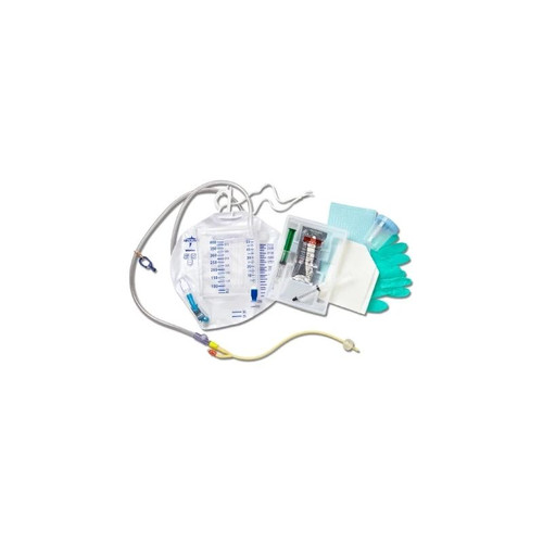 Medline - Dynd11003 - Indwelling Catheter Tray Closed System / Foley 16 Fr 5 Cc Balloon Silicone Elastomer