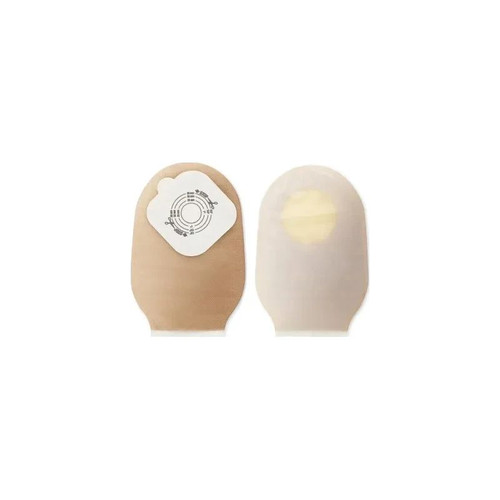 Hollister - Pouchkins - 3797 - Urostomy Pouch One - Piece System 8 - 3/4 Inch Length 38 Mm Stoma Trim To Fit