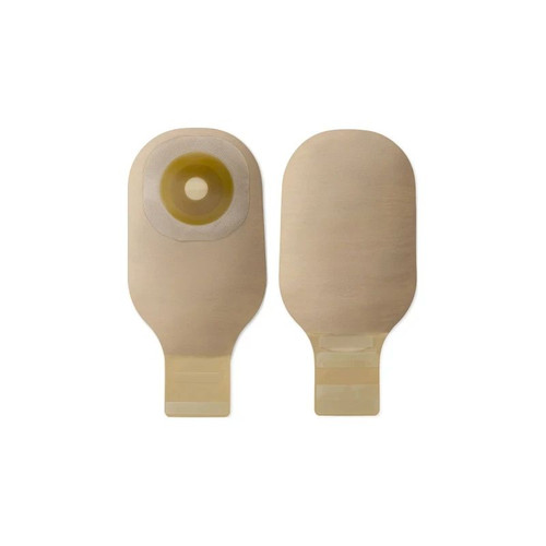 Hollister - Premier Flextend - 8558 - Colostomy Pouch One - Piece System 12 Inch Length 1 - 1/4 Stoma Drainable Flat Pre - Cut