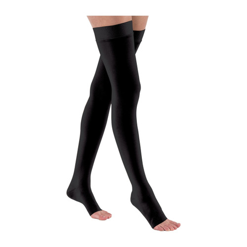 Bsn Medical - 7864923 - Sock, Comprsn Thigh - Hi Reg/Dotopen 15 - 20Mmhg Blk Xlg