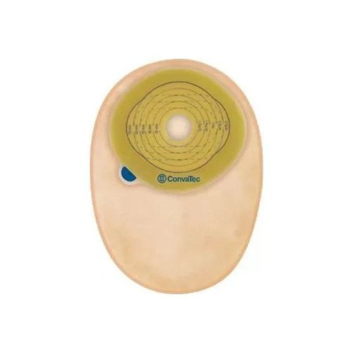 Convatec - Esteem+ - 416710 - Ostomy Pouch One - Piece System 8 Inch Length 1 - 3/8 Stoma Closed End Pre - Cut