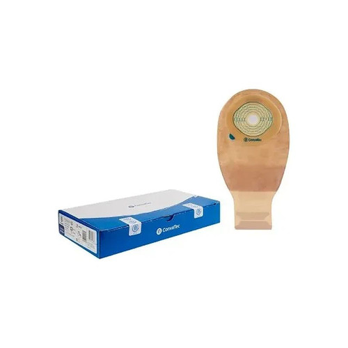 Convatec - Esteem+ - 416718 - Ostomy Pouch One-Piece System 12 Inch Length 13/16 To 2-3/4 Stoma Drainable Trim Fit
