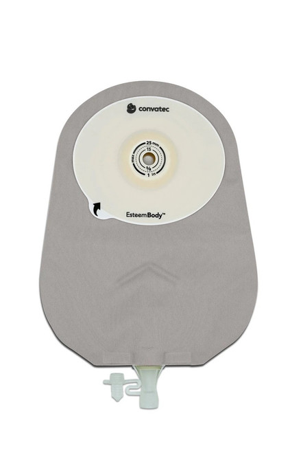 Convatec - Esteem Body - 423712 - Body, Urostomy 10" Pouch, Sc, Soft Convexity, 04V1, 10 - 45Mm
