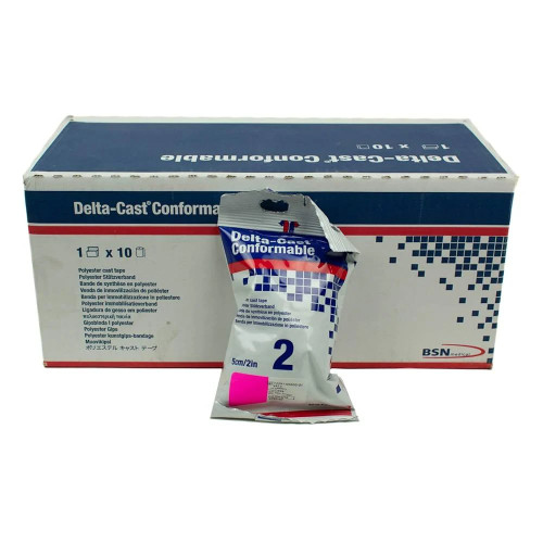 Bsn Medical - Delta-Cast Conformable - 6642 - Tape, Deltacast Cnfrm 2 X4Yds Org