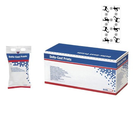 Bsn Medical - Delta-Cast Prints - 4112 - Tape 2 Inch X 12 Foot Polyester Soccer Balls Print