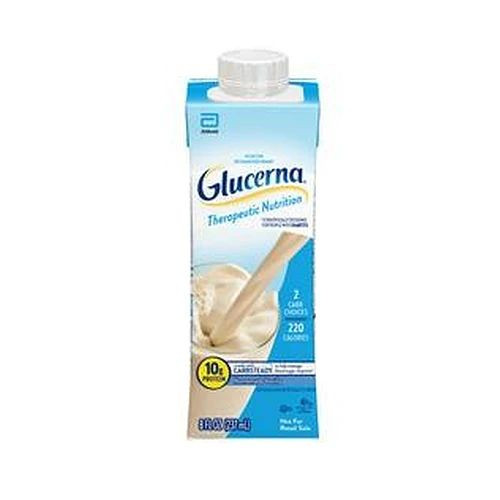 Abbott - 64922 - Nutrition Glucerna Shake Vanilla Institutional 8 Oz Carton