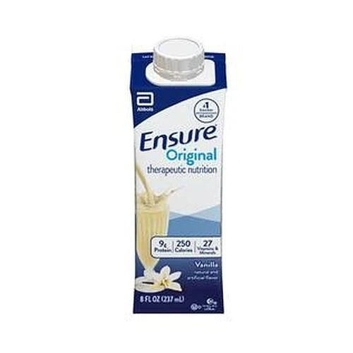 Abbott - 64931 - Nutrition Ensure Original Therapeutic Shake, Vanilla 8Oz Carton Institutional