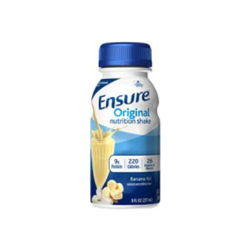 Abbott - Elecare - 66910 - Ensure Banana Nut Shake Retail 8Oz Bottle