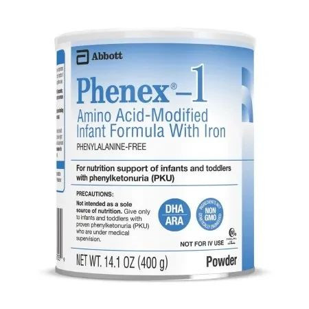 Abbott - 67052 - Nutrition Phenex - 1 Unflavored Powder, 14.1 Oz Can, Retail