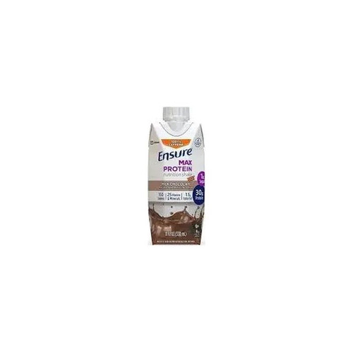Abbott - Elecare - 68166 - Nutrition Ensure Max Protein, Milk Chocolate With Caffeine, Ready - To - Drink, 11 Oz.