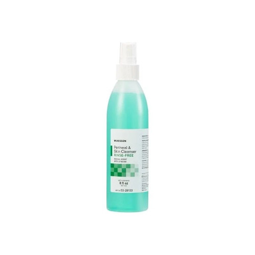 Mckesson - 53-28133 - Rinse - Free Perineal Wash Liquid 8 Oz Pump Bottle Herbal Scent