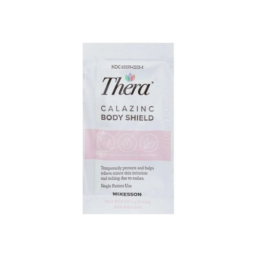 Mckesson - Thera Calazinc Body Shield - 53-Cz4G - Skin Protectant 4 Gram Individual Packet Scented Cream