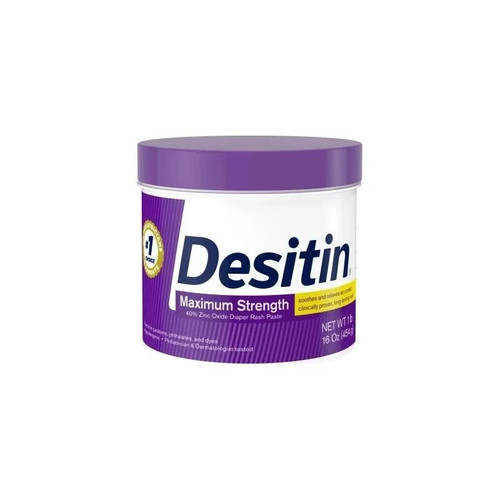Kenvue Brands Ll - J J Healthcare Systems - 65 - Desitin Maximum Strength Zinc Oxide Diaper Rash Paste Jar 
