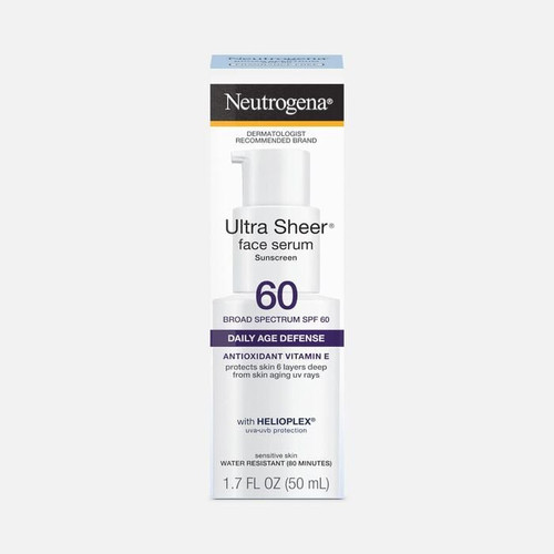 Kenvue Brands Ll - Esc - 681035500 - Neutrogena Ultra Sheer Face Serum, Spf 60, 1.7 Oz