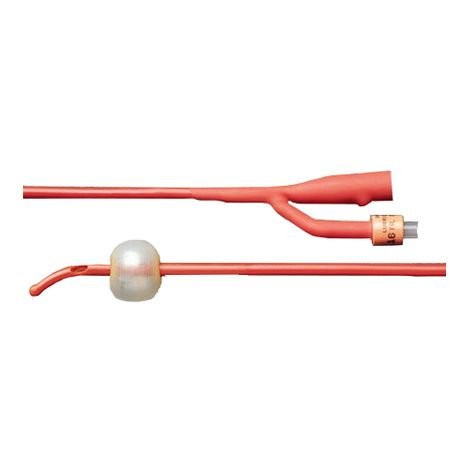 Bard Rochester - Bardex Lubricath - 0103L16 - Bardex Lubricath 2-Way Specialty Foley Coude Catheter 16Fr 30Cc Balloon Capacity 
