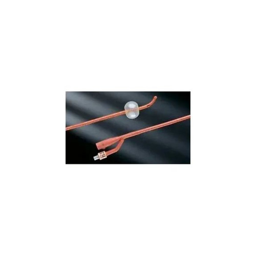Bard Rochester - Bardex I.C. - 0103Si22 - Foley Catheter 2 - Way Coude Tip 30 Cc Balloon 22 Fr Red Rubber