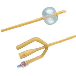 Bard Rochester - Bardex I.C. - 0167SI22 - Infection Control Foley Catheter, 3-Way, 22 Fr, 30cc 