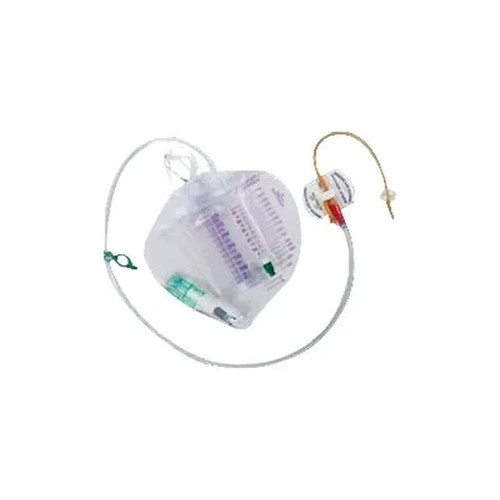 Bard Rochester - Surestep - 304914 - Home Health Div - Advance Insertion Foley Tray Lubricath With Statlock Stabilization Device, 14 Fr Coude Latex Catheter, 350Ml Urine Meter 60" Drain Tube.