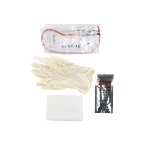 Bard Rochester - C.R. - 4A5044 - Touchless Plus Intermittent Catheter Kit Red Rubber
