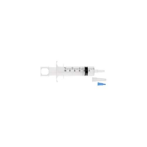 Medline - Dynd70642 - Industries Feeding And Irrigation Kit With Flat - Top 60 - Cc Piston Syringe Luer Tip Adapter, I.V Pole Bag Resealable Flap, Latex - Free