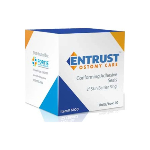 Fortis Medical - 6101 - Entrust Ostomy Skin Barrier Ring 2" Extended Wear, Standard Thickness.