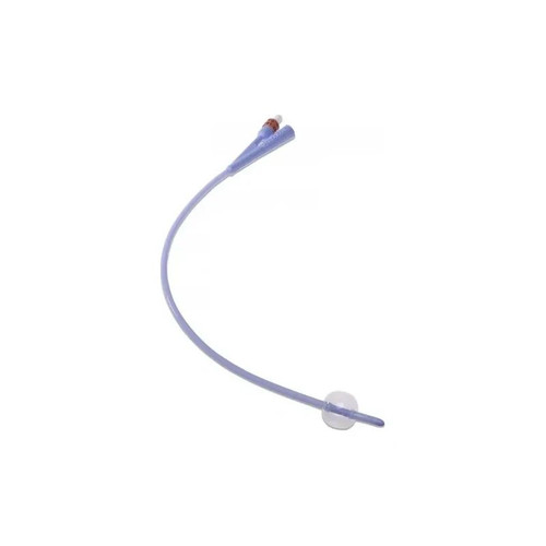 Cardinal Health - Dover - 8887605282 - 2 - Way Silicone Foley Catheter 28 Fr 16" L, 5 Cc, Standard Rounded Tip, Uncoated, 100% Silicone, Latex - Free