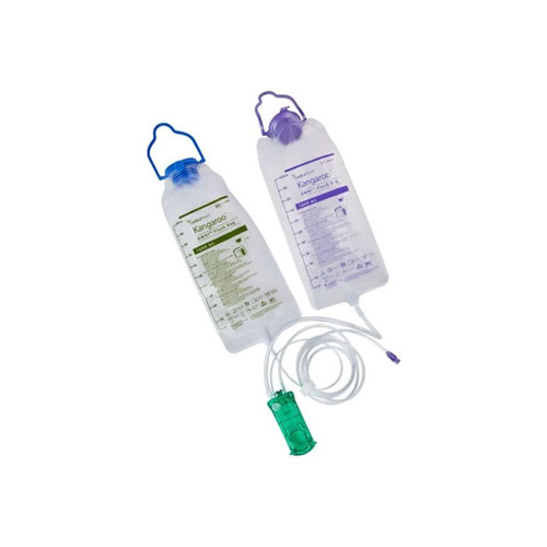 Cardinal Health - Kangaroo - E10Ffr - Omni Entelliset Thick Formula Feeding Set With Flush Bag, 1000 Ml, Non - Sterile