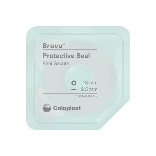 Coloplast - Brava - 12036 - Protective Seal Thin, 3/4" Starter Hole & 2 1/4" Outer Width