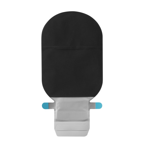 Coloplast - Sensura Mio - 18985 - Inc 1 - Piece Easiclose Wide Outlet, Deep Convex, Maxi, Black With Window, Filter, Cut - To - Fit, 5/8 - 5/16" (15 - 33Mm).