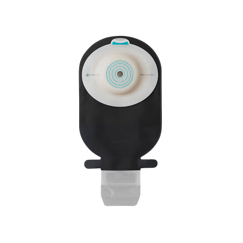 Coloplast - Sensura Mio - 18989 - Inc 1 - Piece Easiclose Wide Outlet, Convex Light, Maxi, Black With Window, Filter, Cut - To - Fit, 3/8 - 11/16" (10 - 43Mm).