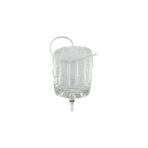 Coloplast - Conveen Security+ - 21054 - Urinary Leg Bag Anti - Reflux Valve Nonsterile 1000 Ml Vinyl