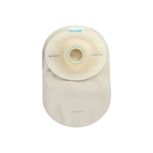 Coloplast - Sensura - 16327 - Mio Convex Ostomy Pouch One - Piece System 8 - 1/4 Inch Length Maxi 1 - Stoma Closed End Light Pre - Cut