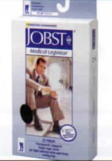 Bsn Medical - Jobst For Men - 115415 - Compression Stocking Thigh High X - Large Black Closed Toe
