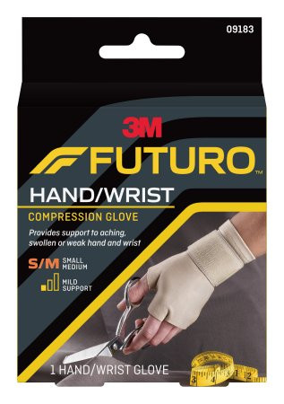 3M - Futuro - 09183Enr - Hand/Wrist Glove, Sm/Med 1.5X3.75X5.125