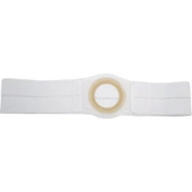Nu-Hope - Nu-Form - 6403-I - Support Belt 2 - 5/8" Center Opening, 3" Wide, 41" - 46" Waist, X - Large, Cool Comfort Elastic.