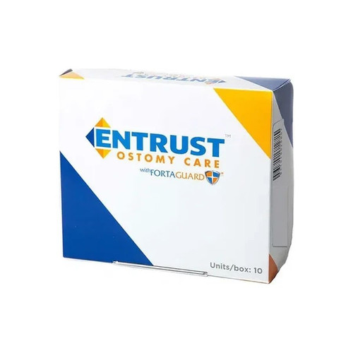 Fortis Medical - Entrust - 1106 - 1 Piece Precut 2", Transparent, Standard Wear, 12", Drainable.