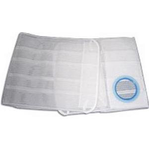 Nu-Hope - Flat Panel - 6731-A - Support Belt 2 - 3/4" , 9" W, 32" - 35" Waist, Medium, Cool Comfort Ventilated Elastic, Left Sided Stoma