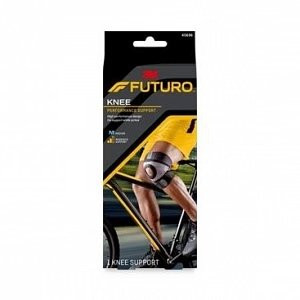 3M - 3m Futuro Sport Moisture Control - 45696ENR - Knee Support, Power Stretch Medium 