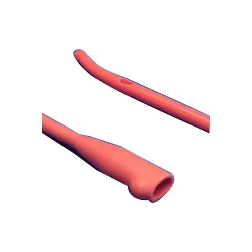 Cardinal Health - Dover - 8404 - Urethral Catheter Coude Tip Hydrophilic Coated Red Rubber 16 Fr 12 Inch