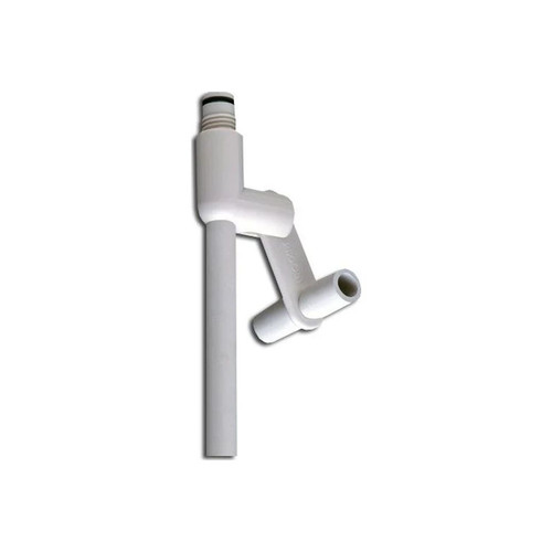 Urocare - 70011012 - Quick Drain Valve Products - Long Draintube Standard 0.25 I.D X 10 Inch White Rubber And Plastic Nonsterile