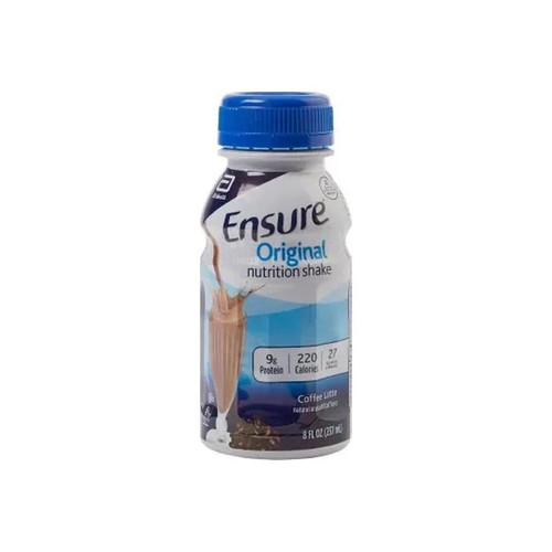 Abbott - Elecare - 57237 - Nutrition Ensure Coffee Latte Retail 8Oz Bottle