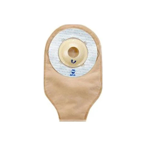 Marlen - Ultralite - 50625 - Ileostomy - Colostomy Drainable One - Piece Deep Convex Pouch With Kwick - Klose Fastener 1" Stoma Opening Skin Shield Barrier, Opaque.