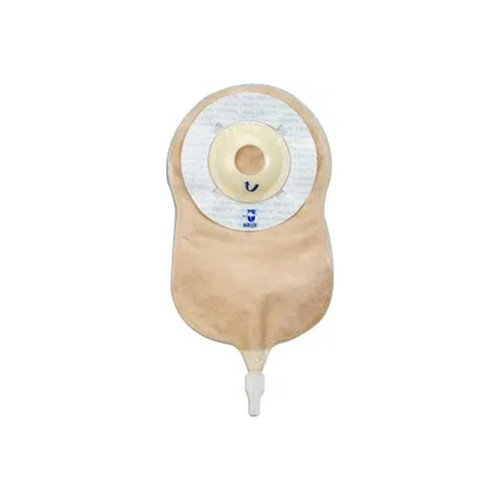 Marlen - Ultralite - 77067 - Urostomy Pouch, 1 1/2" Opening With Skin Shield Barrier, Deep Convexity, Transparent