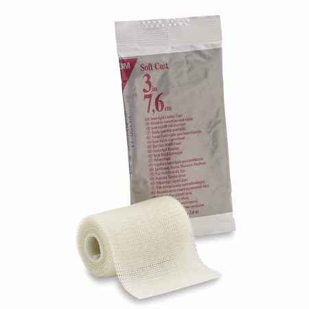 3M - 82103 - Scotchcast Soft Cast - Tape, 3 X4Yds Wht Orth