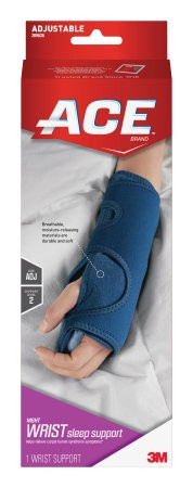 3M - Ace - 209626 - Wrist Support, Night Sleepadj One - Size Navy Blu