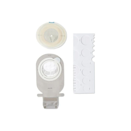 Coloplast - Sensura - 21010 - Mio Ostomy Pouch Two - Piece System Maxi Length 3/8 To 2 - 3/4 Inch Stoma Drainable Flat Trim Fit