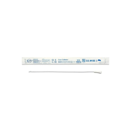 Convatec - Cure Medical - M12C - Catheter Urethral Coude Tip Uncoated Pvc 12 Fr 16 Inch