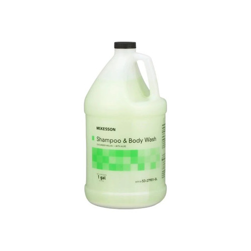 Mckesson - 53-27901-Gl - Shampoo And Body Wash 1 Gal Jug Cucumber Melon Scent