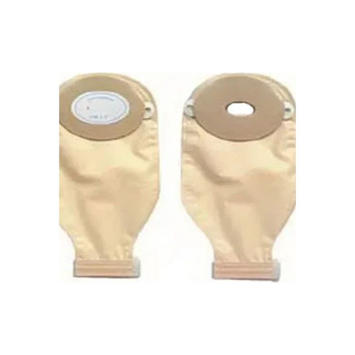 Nu-Hope - Nu-Flex - 40-7564-Dc - One - Piece Cut - To - Fit Deep Convex Adult Drainable Pouch With Comfort Barrier And Closure Clamp 1 - 1/2" X 2 - 3/4" Oval 24 Oz., Adhesive Foam Pad.
