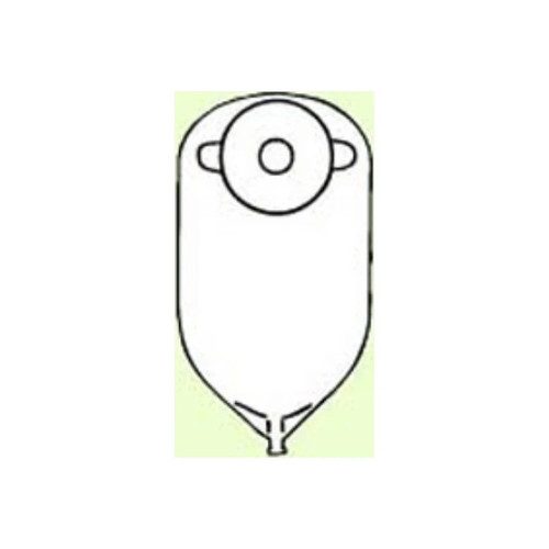 Nu-Hope - Nu-Flex - 8264-Fv-L-Dc - Laboratories - Urostomy Pouch One - Piece System 11 Inch Length Deep Convex, Pre - Cut Drainable